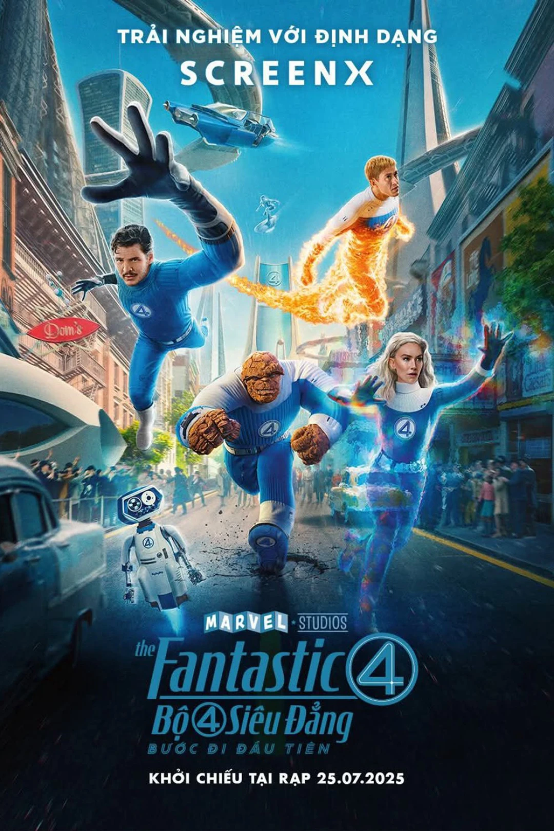 Bộ Tứ Siêu Đẳng: Bước Đi Đầu Tiên (The Fantastic 4: First Steps) [2025]