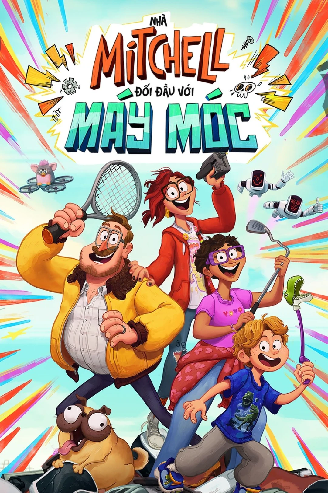 Gia Đình Mitchells: Hành Trình Kết Nối (Nhà Mitchell Đối Đầu Với Máy Móc) (The Mitchells vs. The Machines) [2021]
