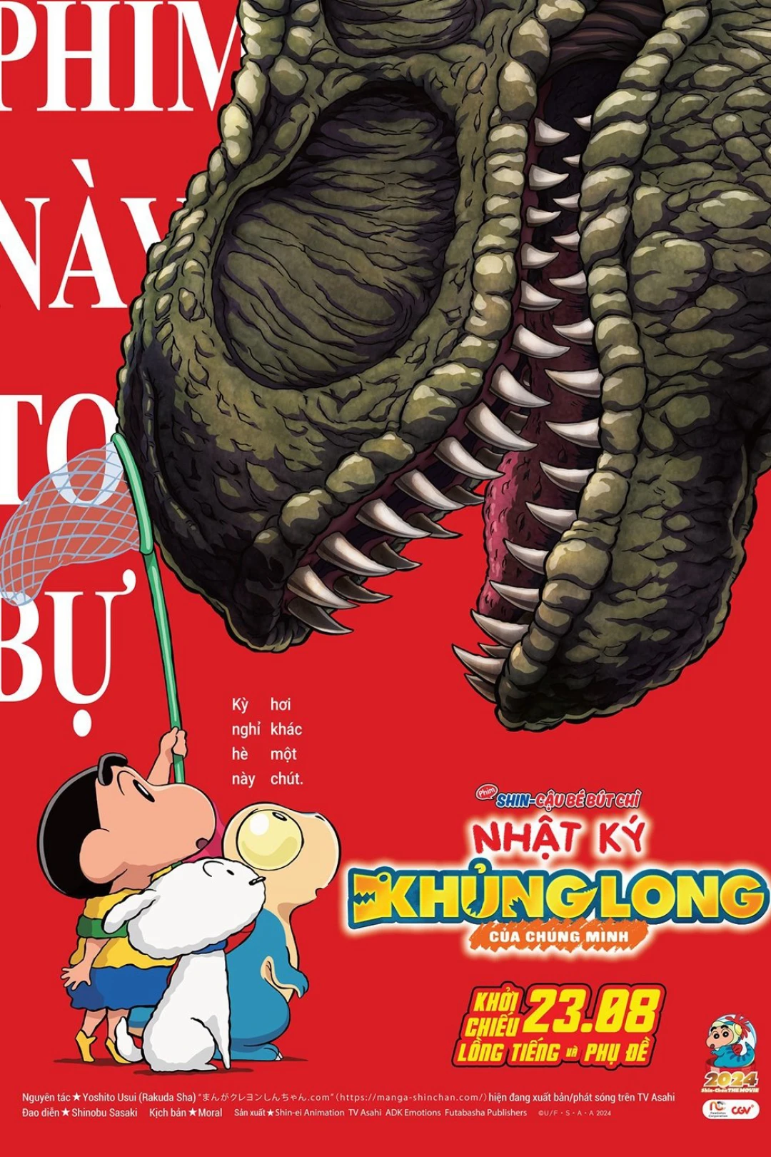 Shin - Cậu Bé Bút Chì 32: Nhật Ký Khủng Long Của Mình (Crayon Shin-chan the Movie: Our Dinosaur Diary) [2024]