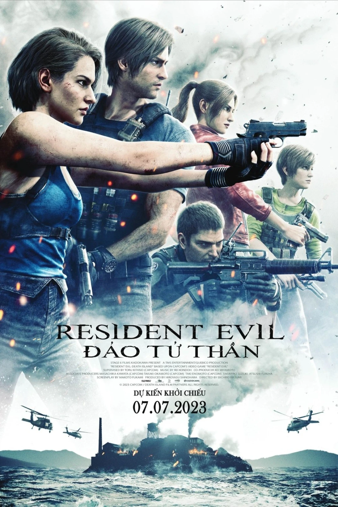 Vùng Đất Quỷ Dữ: Đảo Tử Thần (Resident Evil: Death Island) [2023]